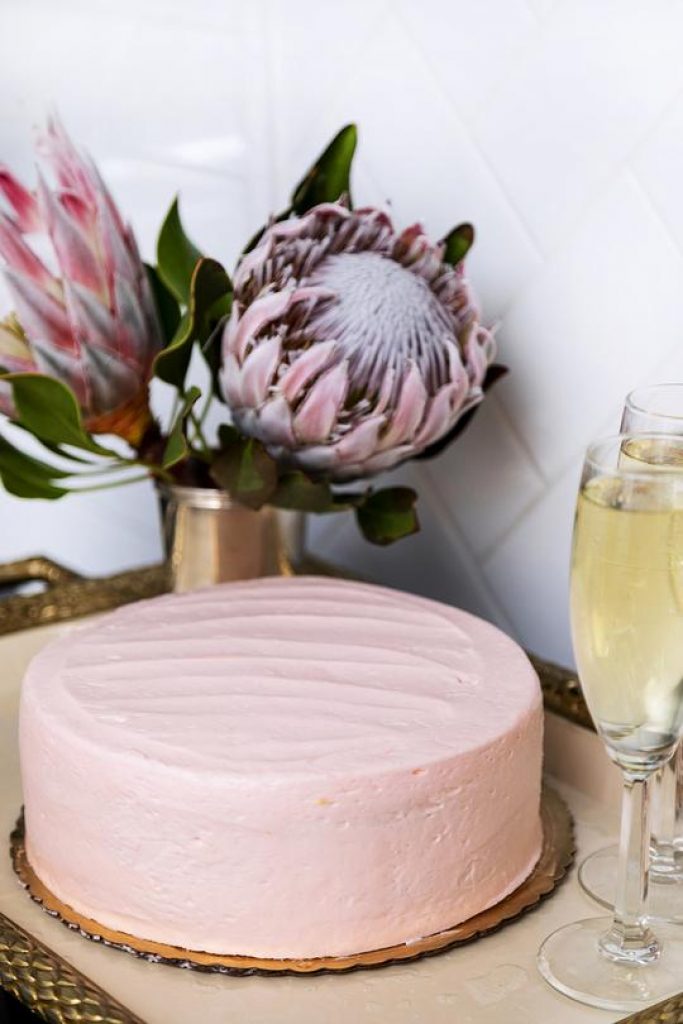 Bakeries That Will Deliver Pink Champagne Cake To Your Door - Carolines Cakes