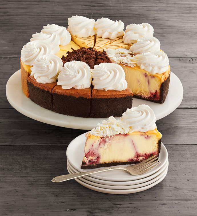 Bakeries That Deliver Cheesecake To Any Doorstep - harry and david cheesecake factory sampler.