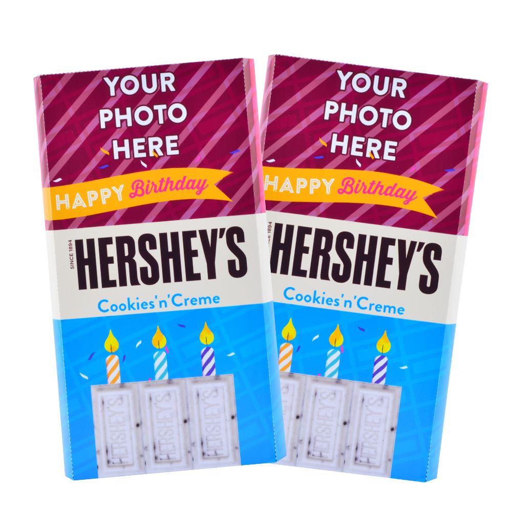Hersheys Custom picture on candy cookies n creme