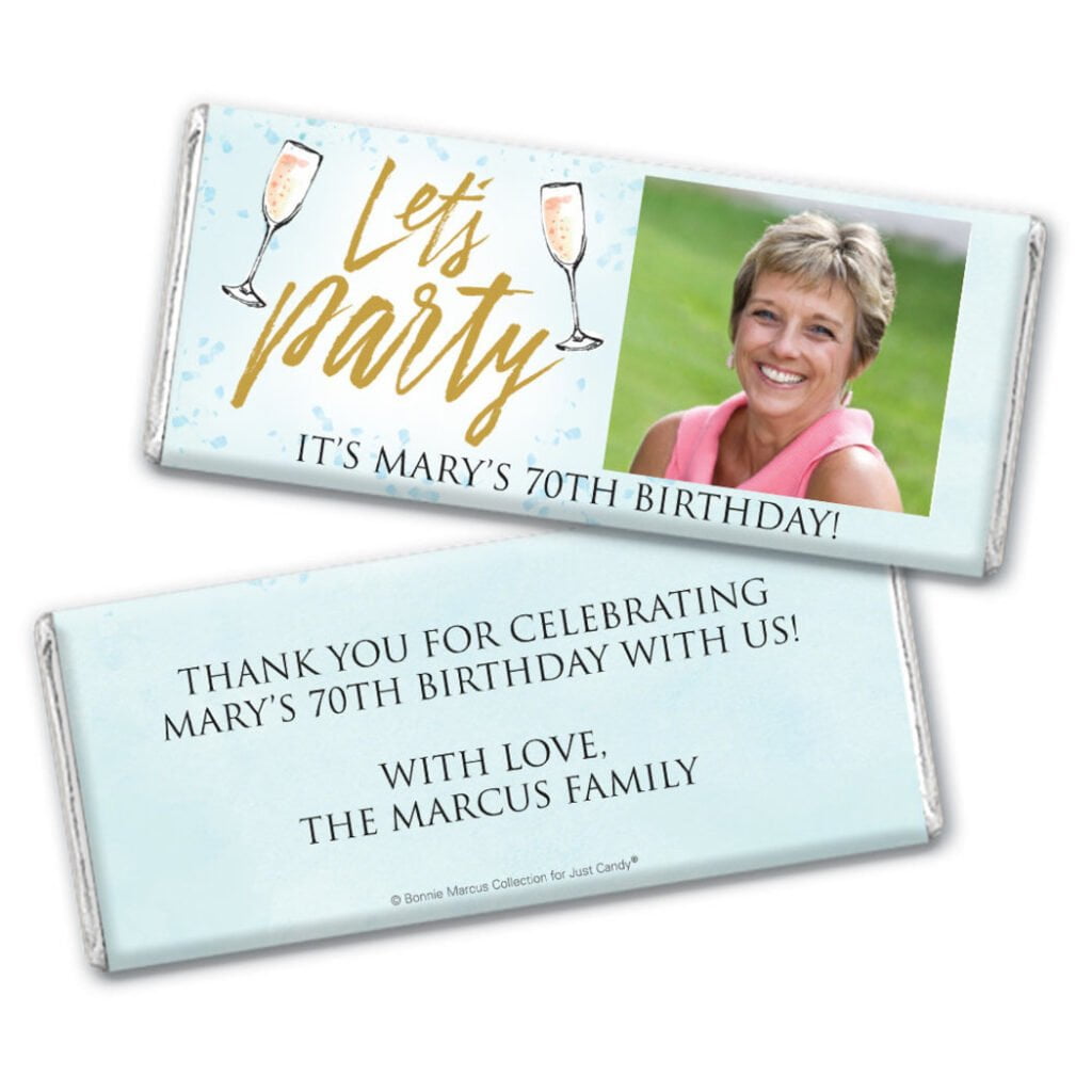 Custom picture on candy WH Candy Custom picture candy wrapper
