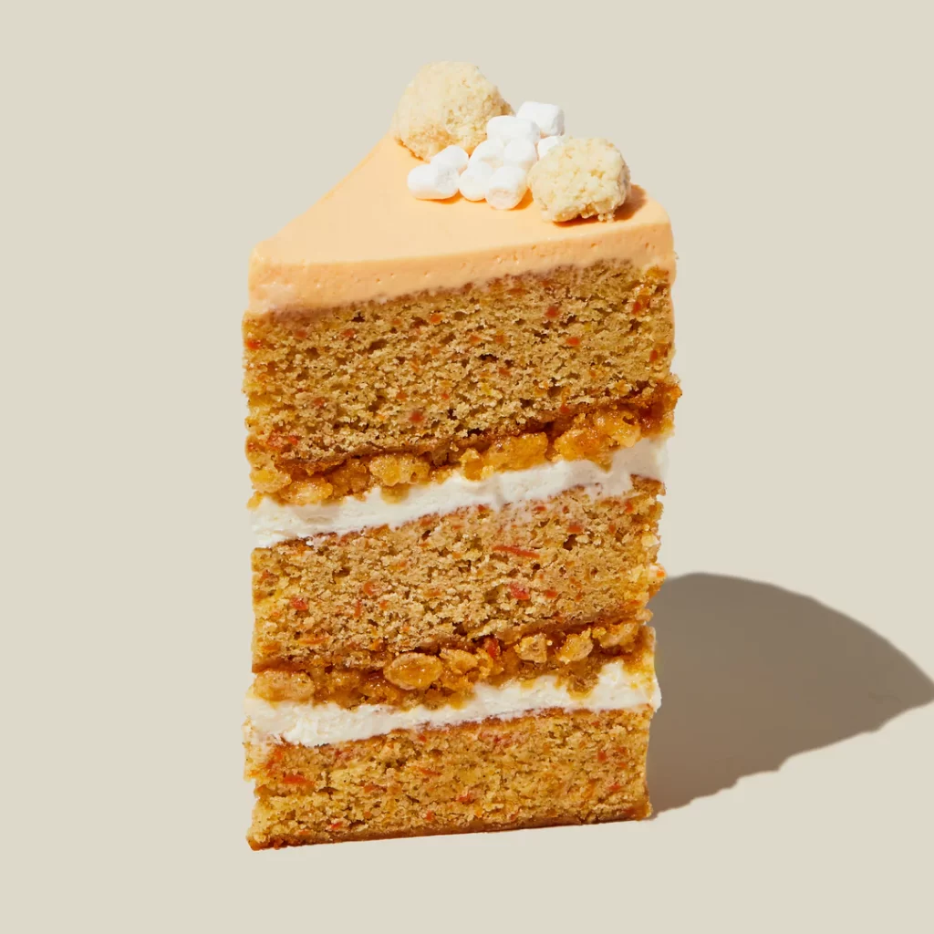 Milk Bar -  Carrot Marshmallow Crackle Cake