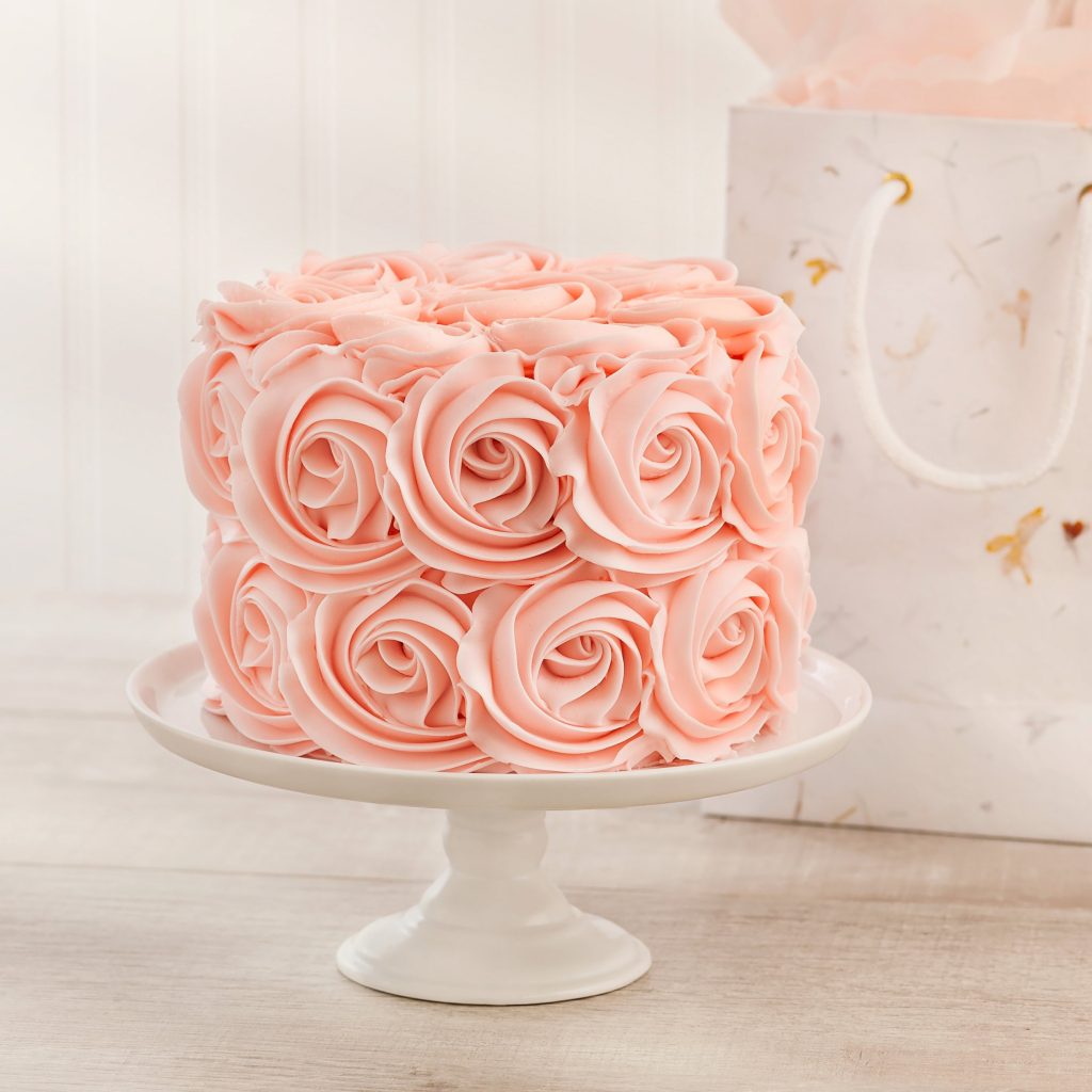 Oprah's Favorite Cakes - we take the cake - pink rose chocolate cake