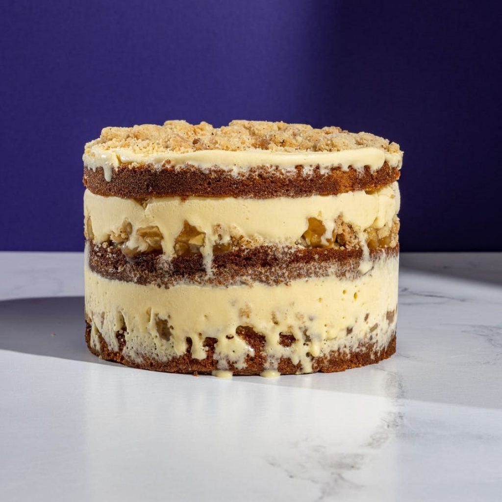 Best Places Online That Deliver Ice Cream Cakes Nationwide Candied Apple Butterscotch Crumble Ice Cream Cake (Life Raft Treats)