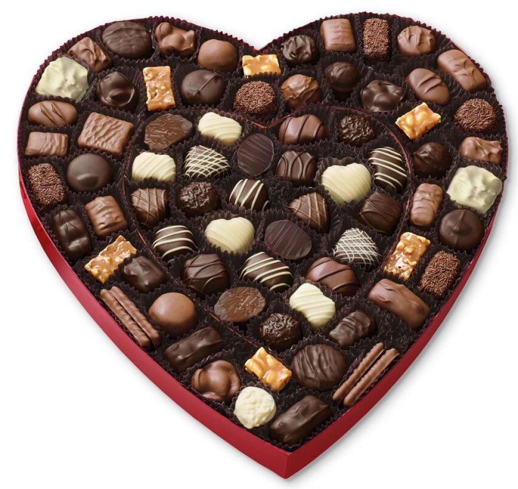 See's Candies Valentines Day Treats -ultimate heart gift box
