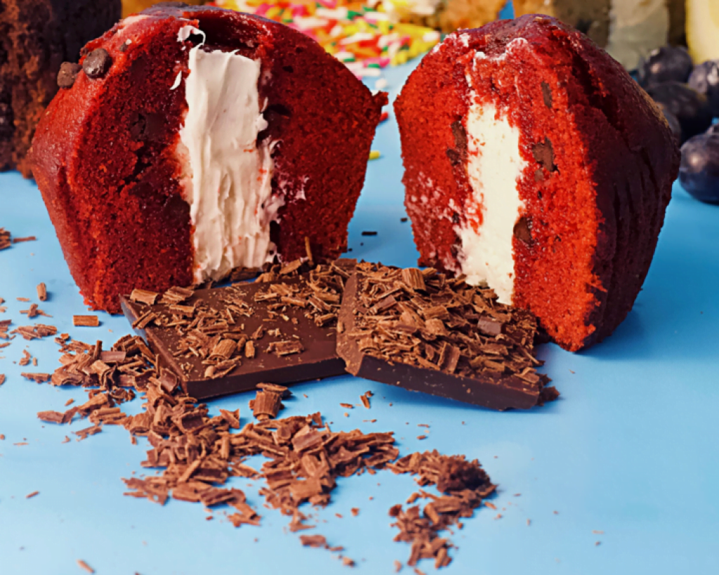 Southern Roots Vegan Bakery Red Velvet Cupcake