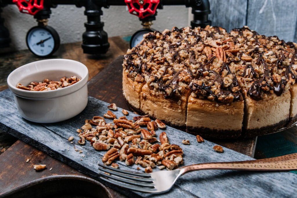 Bakeries That Deliver Cheesecake To Any Doorstep -  bassano cheesecake - turtle cheesecake