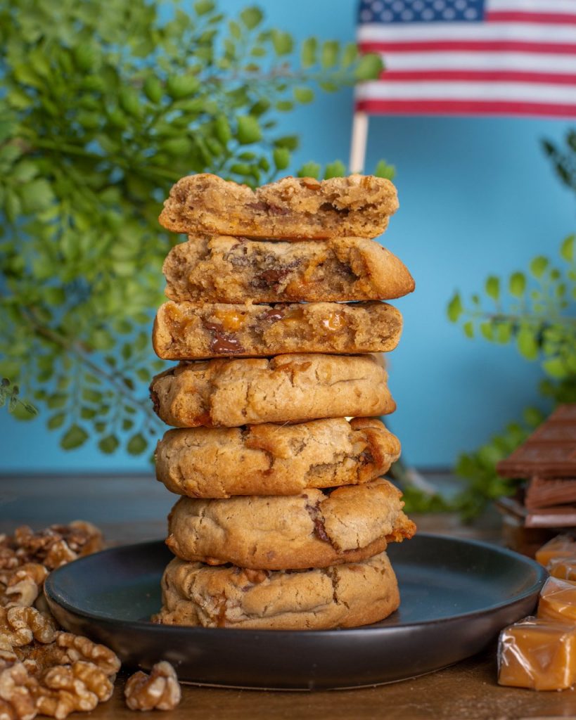 Wunderkeks toffee chocolate chip cookies