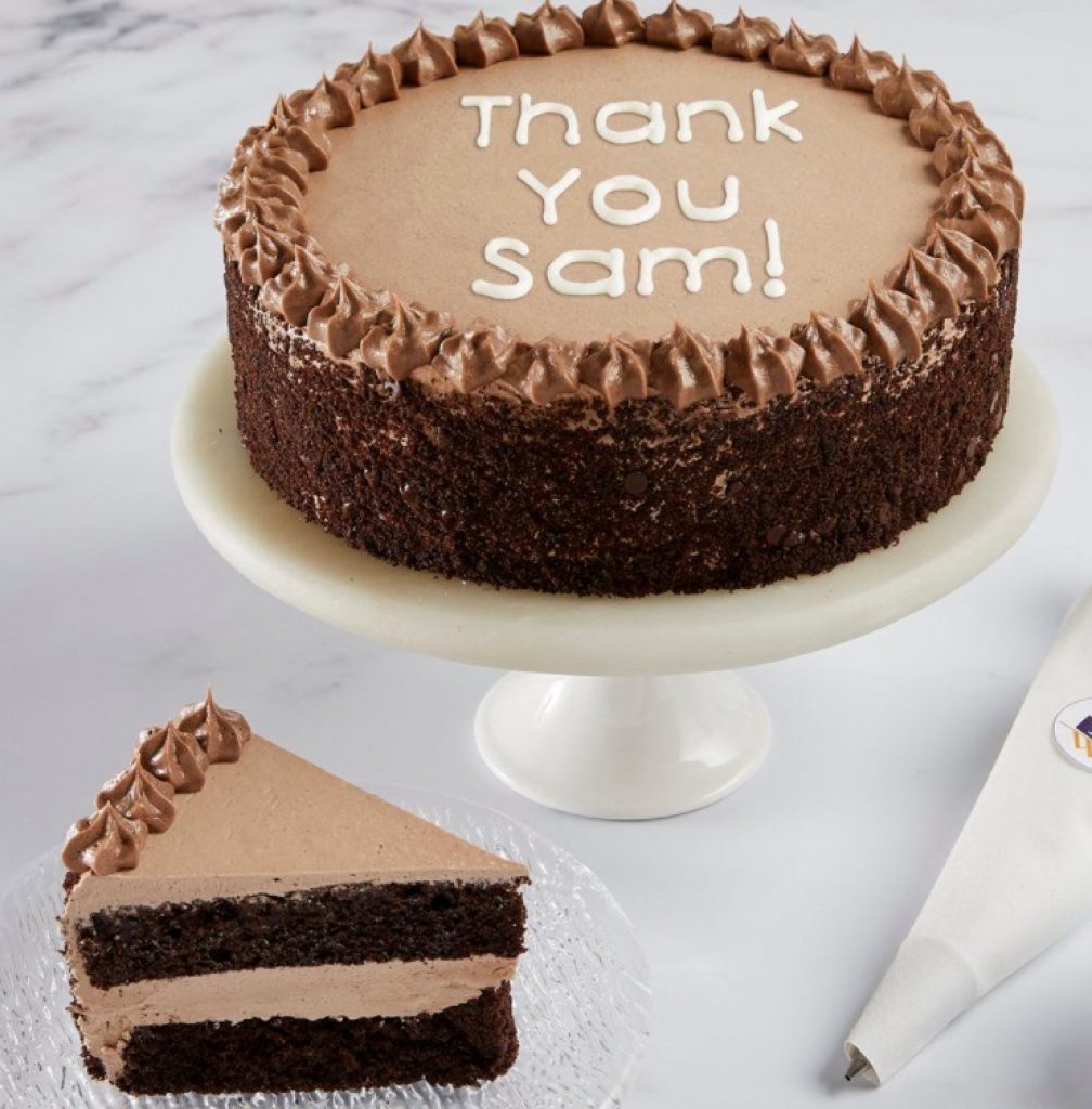Bakeries That Deliver Thank You Cakes Nationwide - Bake Me A Wish!