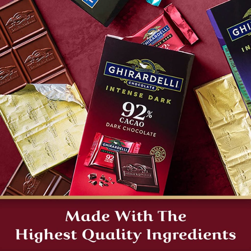 Ghirardelli Intense Dark Chocolate Squares (92% Cacao)
