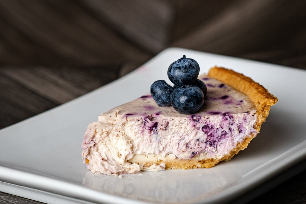 Bakeries That Deliver Cheesecake To Any Doorstep - chicos cheesecakes - blueberry cheesecake