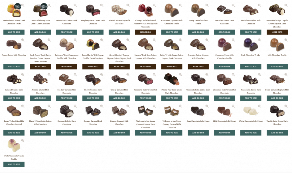 Ethel M Chocolates Truffle Selection