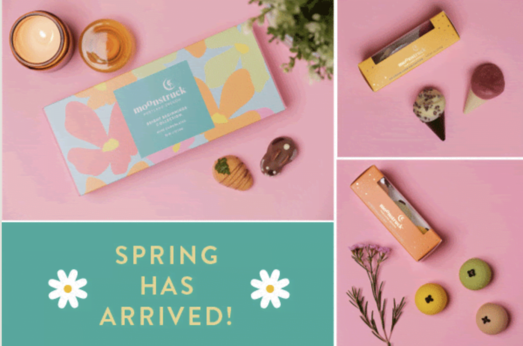 Moonstruck Chocolate Co Reveals Their Spring Collection Hero Image