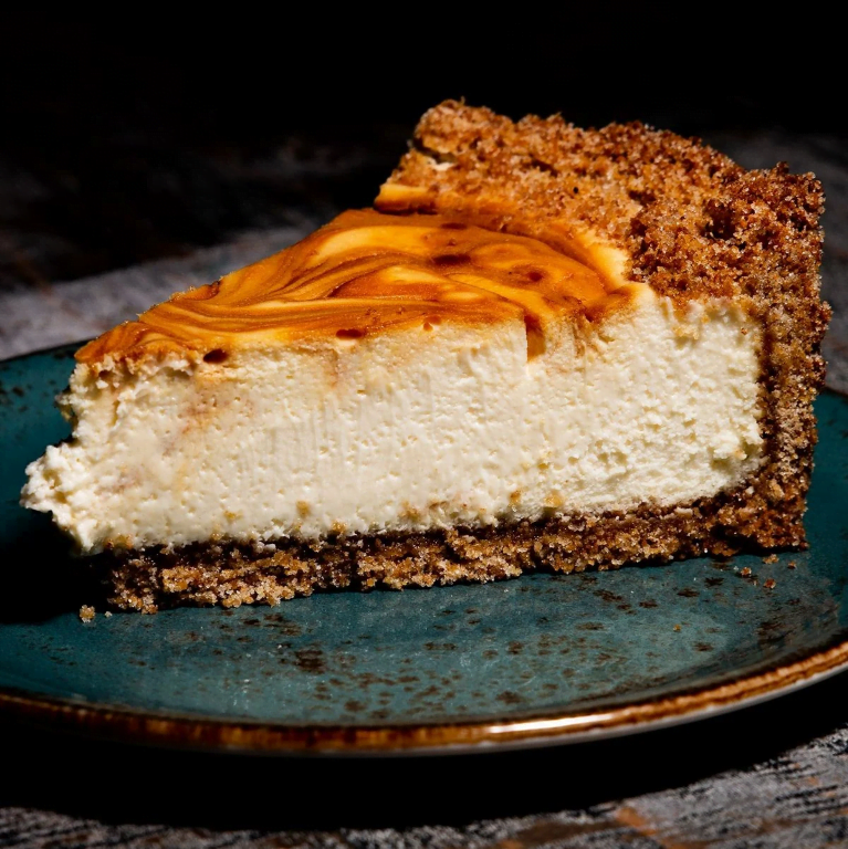 Bakeries That Deliver Cheesecake To Any Doorstep - goldbelly - salted caramel cheesecake